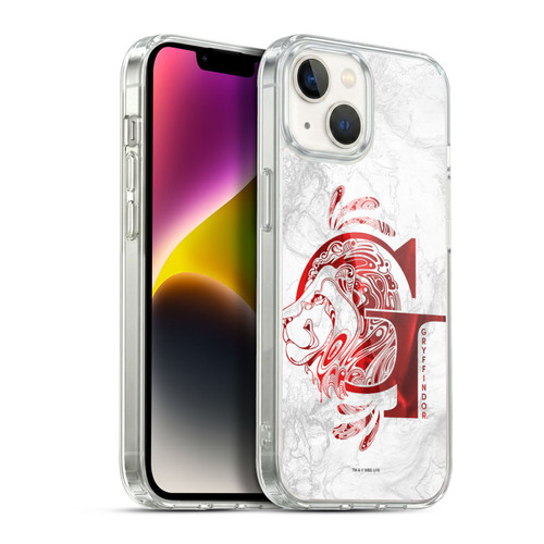 Harry Potter Deathly Hallows IX Gryffindor Aguamenti Soft Gel Case for Apple iPhone 14
