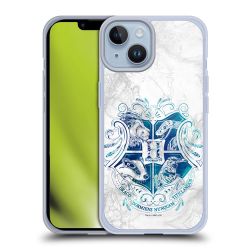 Harry Potter Deathly Hallows IX Hogwarts Aguamenti Soft Gel Case for Apple iPhone 14