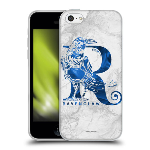 Harry Potter Deathly Hallows IX Ravenclaw Aguamenti Soft Gel Case for Apple iPhone 5c