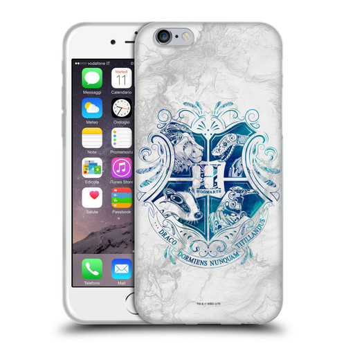 Harry Potter Deathly Hallows IX Hogwarts Aguamenti Soft Gel Case for Apple iPhone 6 / iPhone 6s