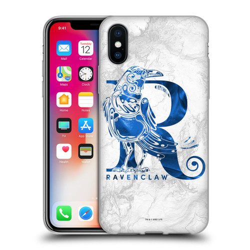 Harry Potter Deathly Hallows IX Ravenclaw Aguamenti Soft Gel Case for Apple iPhone X / iPhone XS