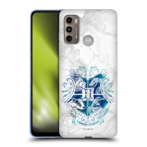 Harry Potter Deathly Hallows IX Hogwarts Aguamenti Soft Gel Case for Motorola Moto G60 / Moto G40 Fusion