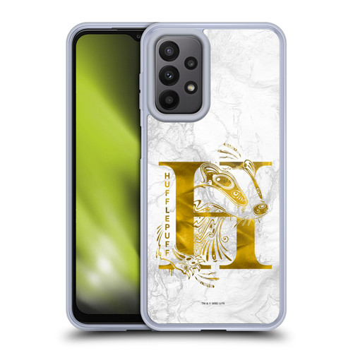 Harry Potter Deathly Hallows IX Hufflepuff Aguamenti Soft Gel Case for Samsung Galaxy A23 / 5G (2022)