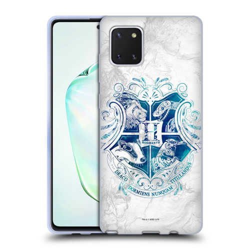 Harry Potter Deathly Hallows IX Hogwarts Aguamenti Soft Gel Case for Samsung Galaxy Note10 Lite
