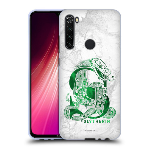 Harry Potter Deathly Hallows IX Slytherin Aguamenti Soft Gel Case for Xiaomi Redmi Note 8T