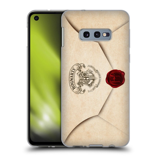 Harry Potter Hogwarts Letter Envelope Acceptance Parchment Soft Gel Case for Samsung Galaxy S10e