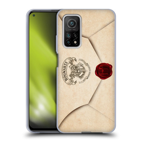 Harry Potter Hogwarts Letter Envelope Acceptance Parchment Soft Gel Case for Xiaomi Mi 10T 5G