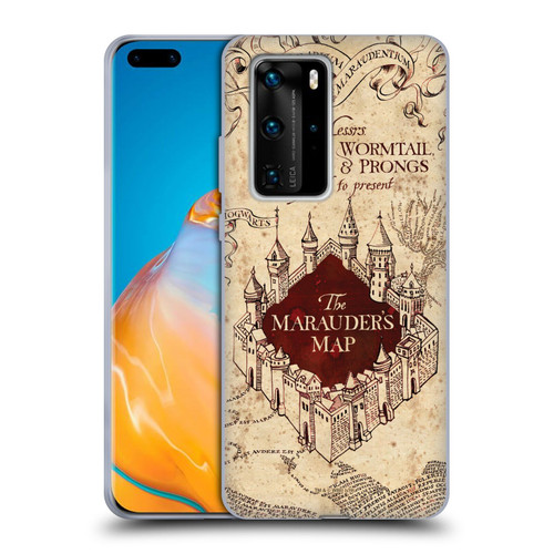 Harry Potter Prisoner Of Azkaban II The Marauder's Map Soft Gel Case for Huawei P40 Pro / P40 Pro Plus 5G