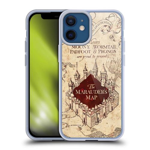 Harry Potter Prisoner Of Azkaban II The Marauder's Map Soft Gel Case for Apple iPhone 12 Mini