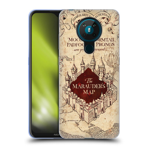 Harry Potter Prisoner Of Azkaban II The Marauder's Map Soft Gel Case for Nokia 5.3