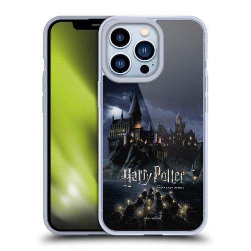 Harry Potter Sorcerer's Stone II Castle Soft Gel Case for Apple iPhone 13 Pro & MagSafe