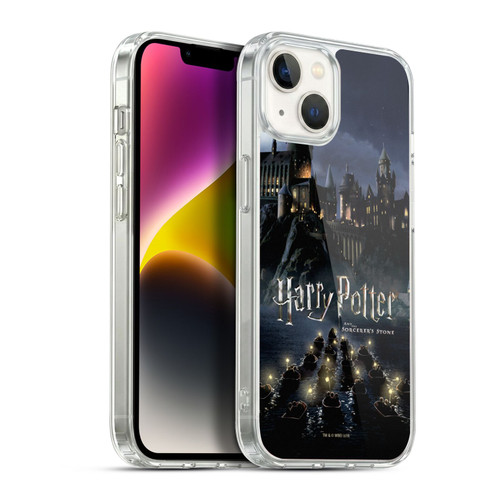 Harry Potter Sorcerer's Stone II Castle Soft Gel Case for Apple iPhone 14 Plus & MagSafe