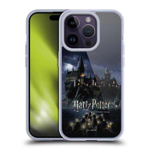 Harry Potter Sorcerer's Stone II Castle Soft Gel Case for Apple iPhone 14 Pro