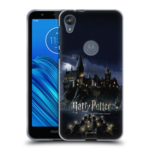 Harry Potter Sorcerer's Stone II Castle Soft Gel Case for Motorola Moto E6