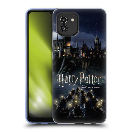 Harry Potter Sorcerer's Stone II Castle Soft Gel Case for Samsung Galaxy A03 (2021)