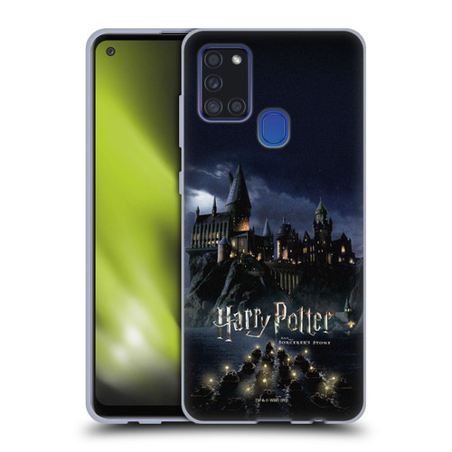 Harry Potter Sorcerer's Stone II Castle Soft Gel Case for Samsung Galaxy A21s (2020)