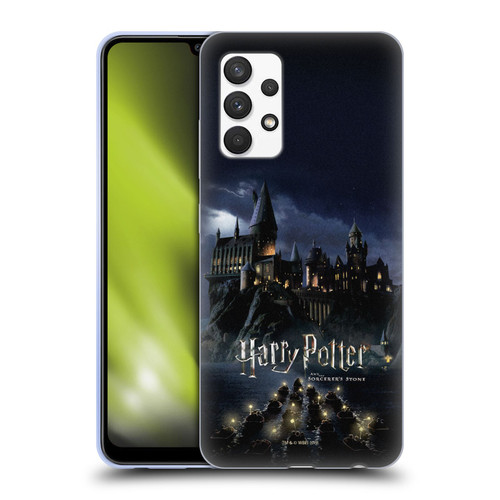Harry Potter Sorcerer's Stone II Castle Soft Gel Case for Samsung Galaxy A32 (2021)