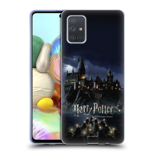 Harry Potter Sorcerer's Stone II Castle Soft Gel Case for Samsung Galaxy A71 (2019)
