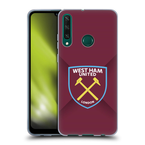 West Ham United FC Crest Gradient Soft Gel Case for Huawei Y6p