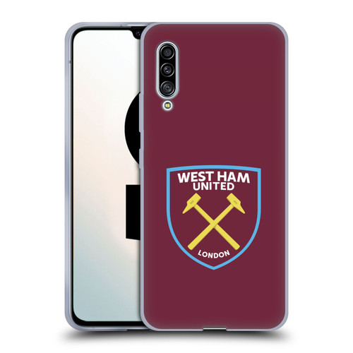 West Ham United FC Crest Full Colour Soft Gel Case for Samsung Galaxy A90 5G (2019)
