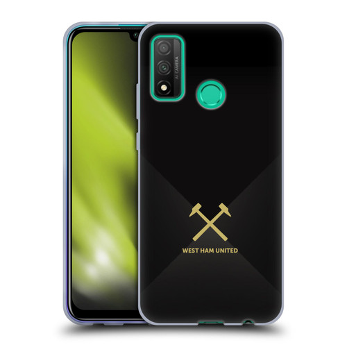 West Ham United FC Hammer Marque Kit Black & Gold Soft Gel Case for Huawei P Smart (2020)