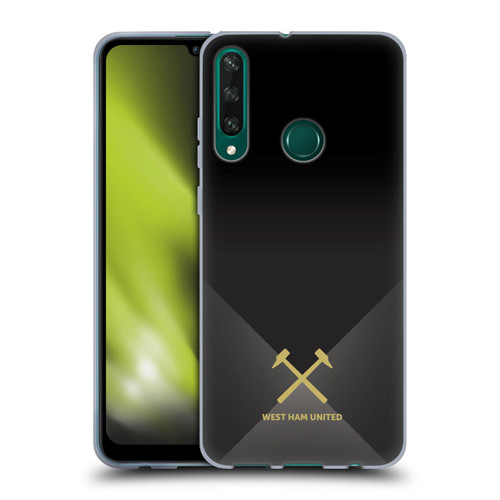 West Ham United FC Hammer Marque Kit Black & Gold Soft Gel Case for Huawei Y6p