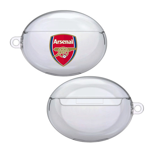 Arsenal FC Logo Plain Clear Hard Crystal Cover Case for Huawei Freebuds 4