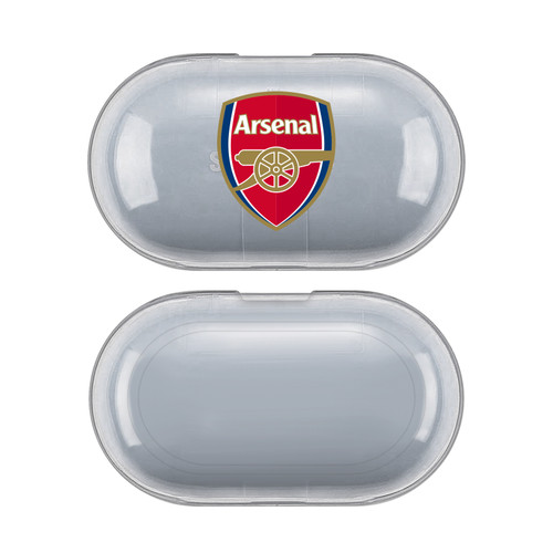 Arsenal FC Logo Plain Clear Hard Crystal Cover Case for Samsung Galaxy Buds / Buds Plus