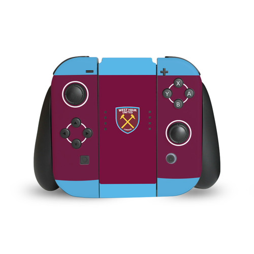 West Ham United FC Art 1895 Claret Crest Vinyl Sticker Skin Decal Cover for Nintendo Switch Joy Controller