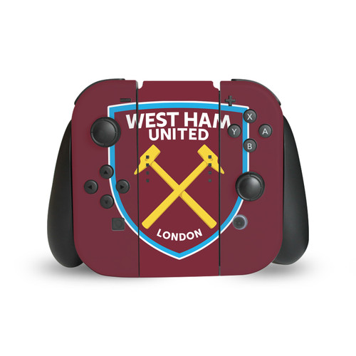 West Ham United FC Art Oversized Vinyl Sticker Skin Decal Cover for Nintendo Switch Joy Controller