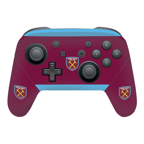 West Ham United FC Art 1895 Claret Crest Vinyl Sticker Skin Decal Cover for Nintendo Switch Pro Controller