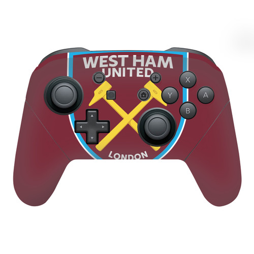 West Ham United FC Art Oversized Vinyl Sticker Skin Decal Cover for Nintendo Switch Pro Controller