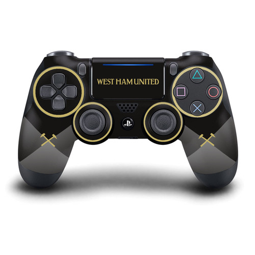West Ham United FC Art Black & Gold Vinyl Sticker Skin Decal Cover for Sony DualShock 4 Controller