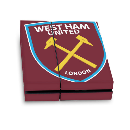 West Ham United FC Art Oversized Vinyl Sticker Skin Decal Cover for Sony PS4 Console