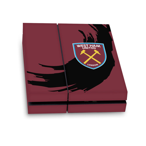 West Ham United FC Art Sweep Stroke Vinyl Sticker Skin Decal Cover for Sony PS4 Console