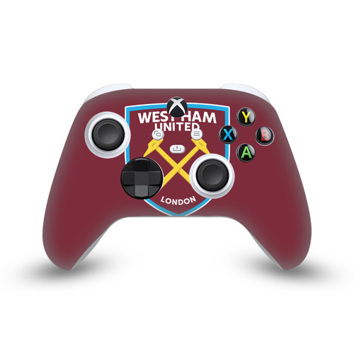 West Ham United FC Art Oversized Vinyl Sticker Skin Decal Cover for Microsoft Xbox Series X / Series S Controller