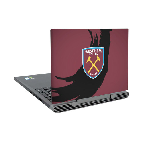 West Ham United FC Art Sweep Stroke Vinyl Sticker Skin Decal Cover for Dell Inspiron 15 7000 P65F