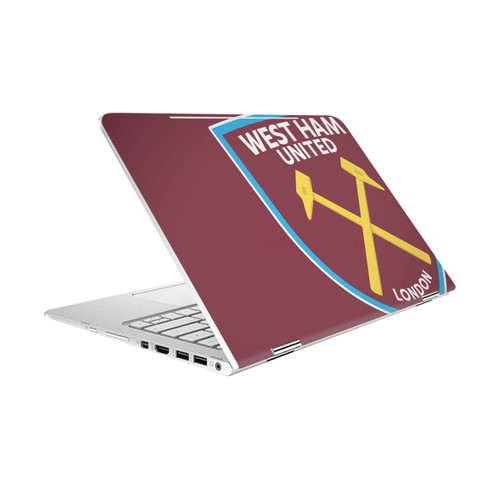 West Ham United FC Art Oversized Vinyl Sticker Skin Decal Cover for HP Spectre Pro X360 G2