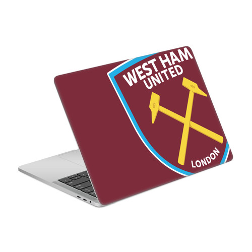 West Ham United FC Art Oversized Vinyl Sticker Skin Decal Cover for Apple MacBook Pro 13" A1989 / A2159