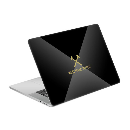 West Ham United FC Art Black & Gold Vinyl Sticker Skin Decal Cover for Apple MacBook Pro 15.4" A1707/A1990