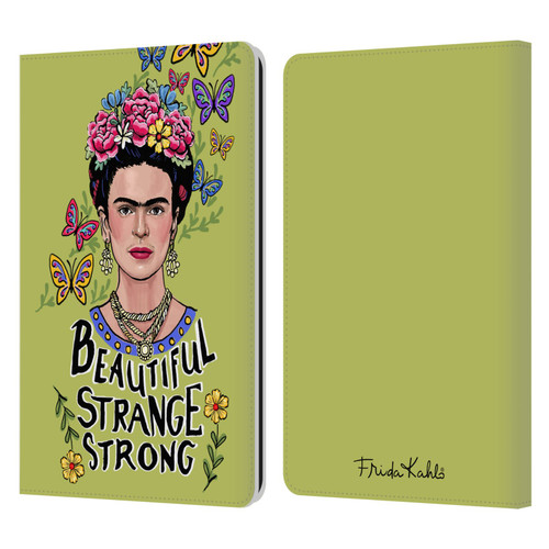 Frida Kahlo Art & Quotes Beautiful Woman Leather Book Wallet Case Cover For Amazon Kindle Paperwhite 1 / 2 / 3