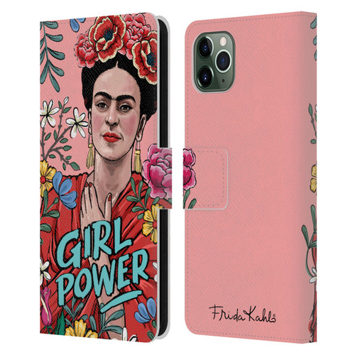 Frida Kahlo Art & Quotes Girl Power Leather Book Wallet Case Cover For Apple iPhone 11 Pro Max