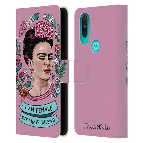 Frida Kahlo Art & Quotes Feminism Leather Book Wallet Case Cover For OPPO A54 5G