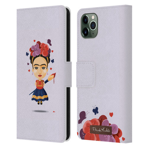 Frida Kahlo Doll Solo Leather Book Wallet Case Cover For Apple iPhone 11 Pro Max