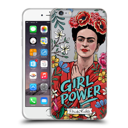 Frida Kahlo Art & Quotes Girl Power Soft Gel Case for Apple iPhone 6 Plus / iPhone 6s Plus