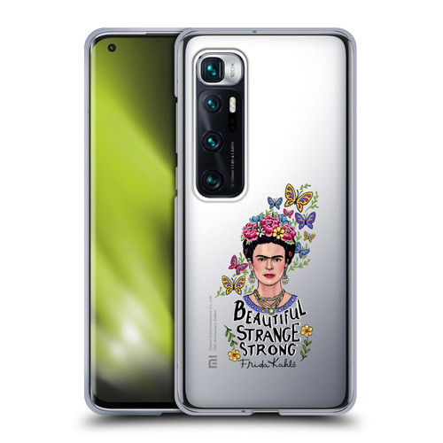 Frida Kahlo Art & Quotes Beautiful Woman Soft Gel Case for Xiaomi Mi 10 Ultra 5G