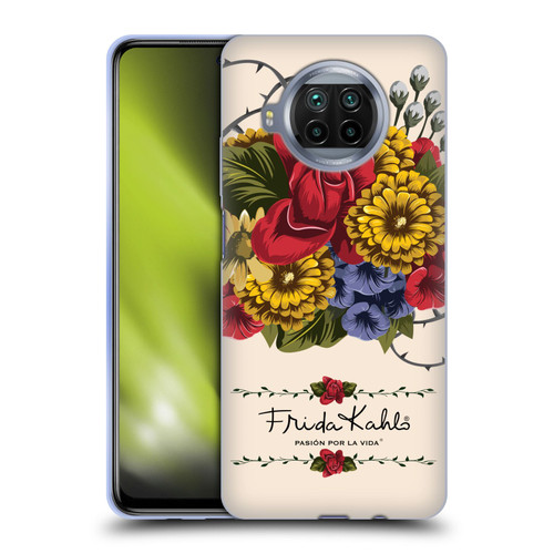 Frida Kahlo Red Florals Vine Soft Gel Case for Xiaomi Mi 10T Lite 5G
