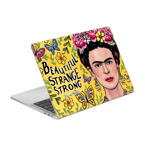 Frida Kahlo Floral Beautiful Woman Vinyl Sticker Skin Decal Cover for Apple MacBook Pro 13" A1989 / A2159
