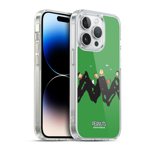Peanuts Characters Group Soft Gel Case for Apple iPhone 14 Pro & MagSafe