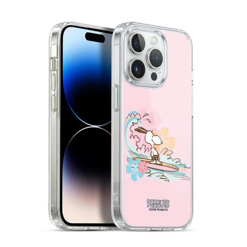 Peanuts Beach Snoopy Surf Soft Gel Case for Apple iPhone 14 Pro & MagSafe